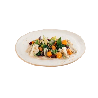 Salată de legume la grătar și sfeclă